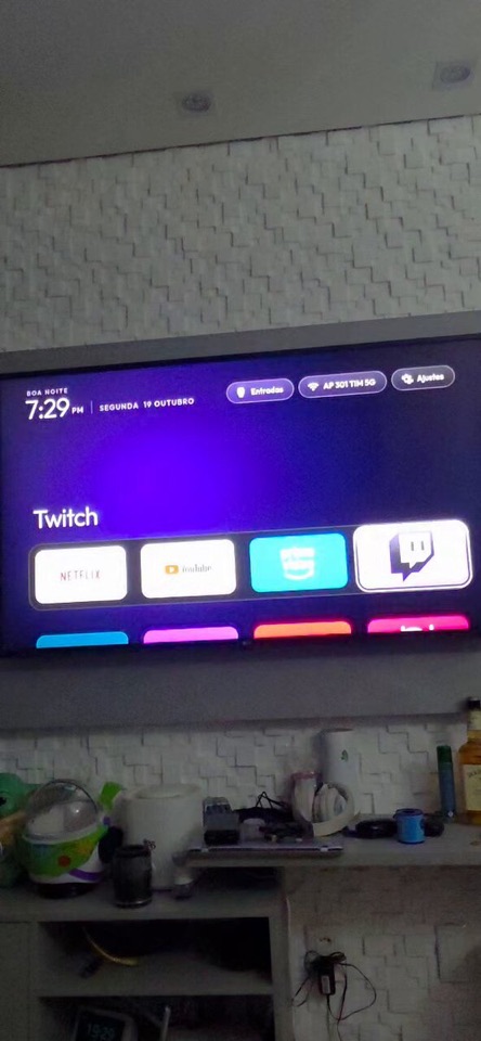 Before and after on LG webOS, 200% better